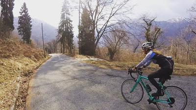 Bianchi road bike rental Lake Como Italy
