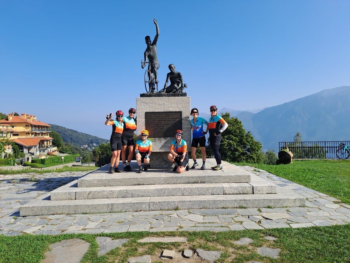 Biking on Lake Como Biking on Lake Como