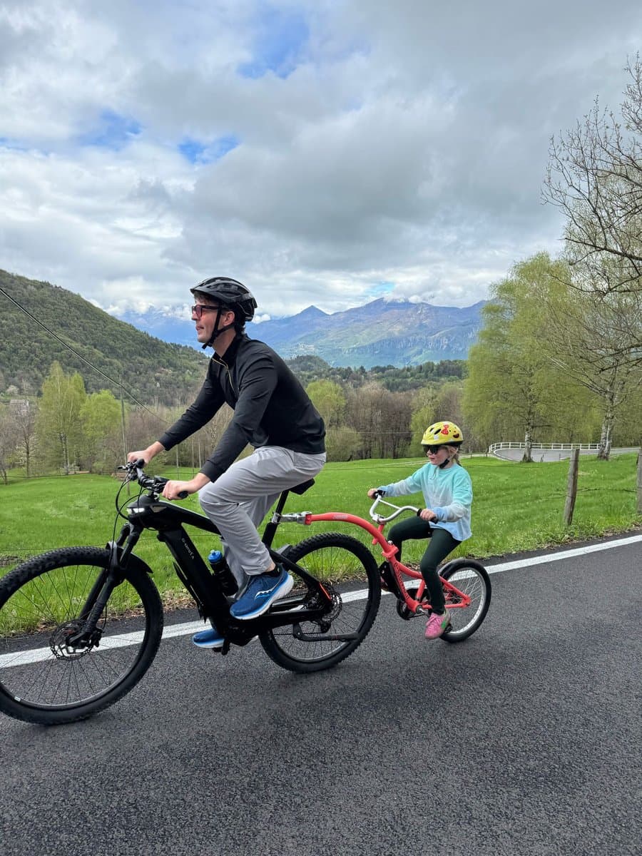 Cycling in the Mountains Cycling in the Mountains